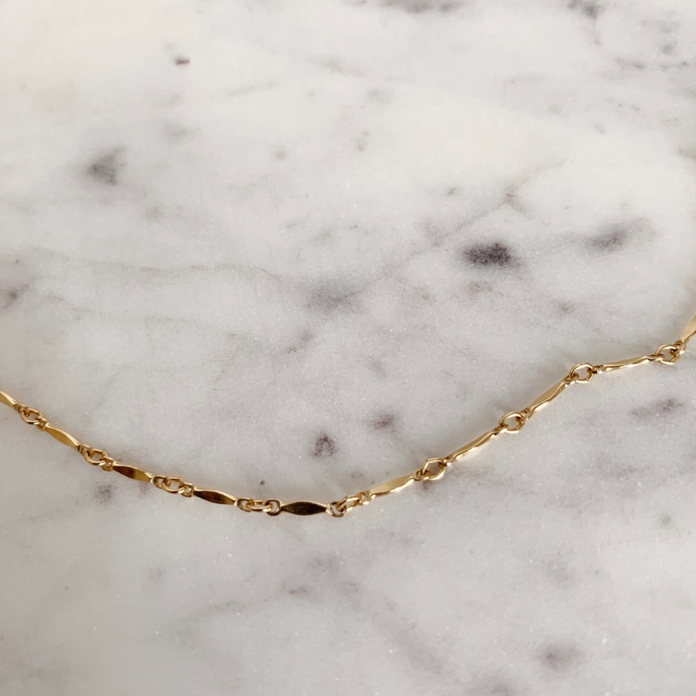 14k gold filled choker
